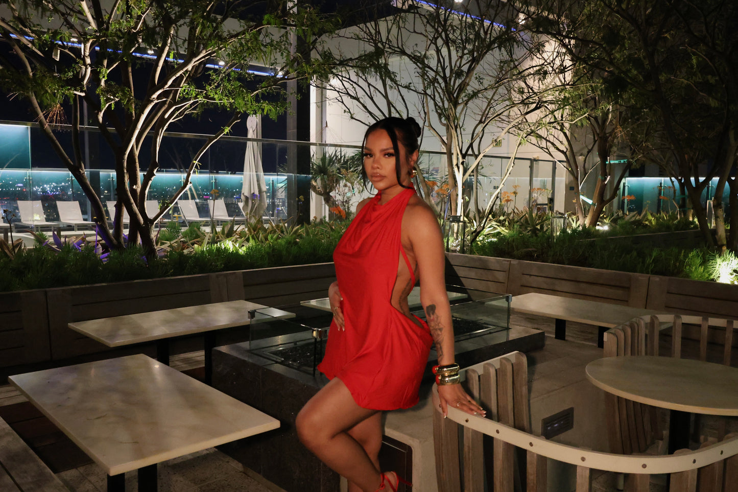 Crushin’ Halter Dress